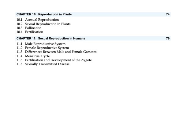 Quick Exam Notes N(A) Level SCIENCE (BIOLOGY)