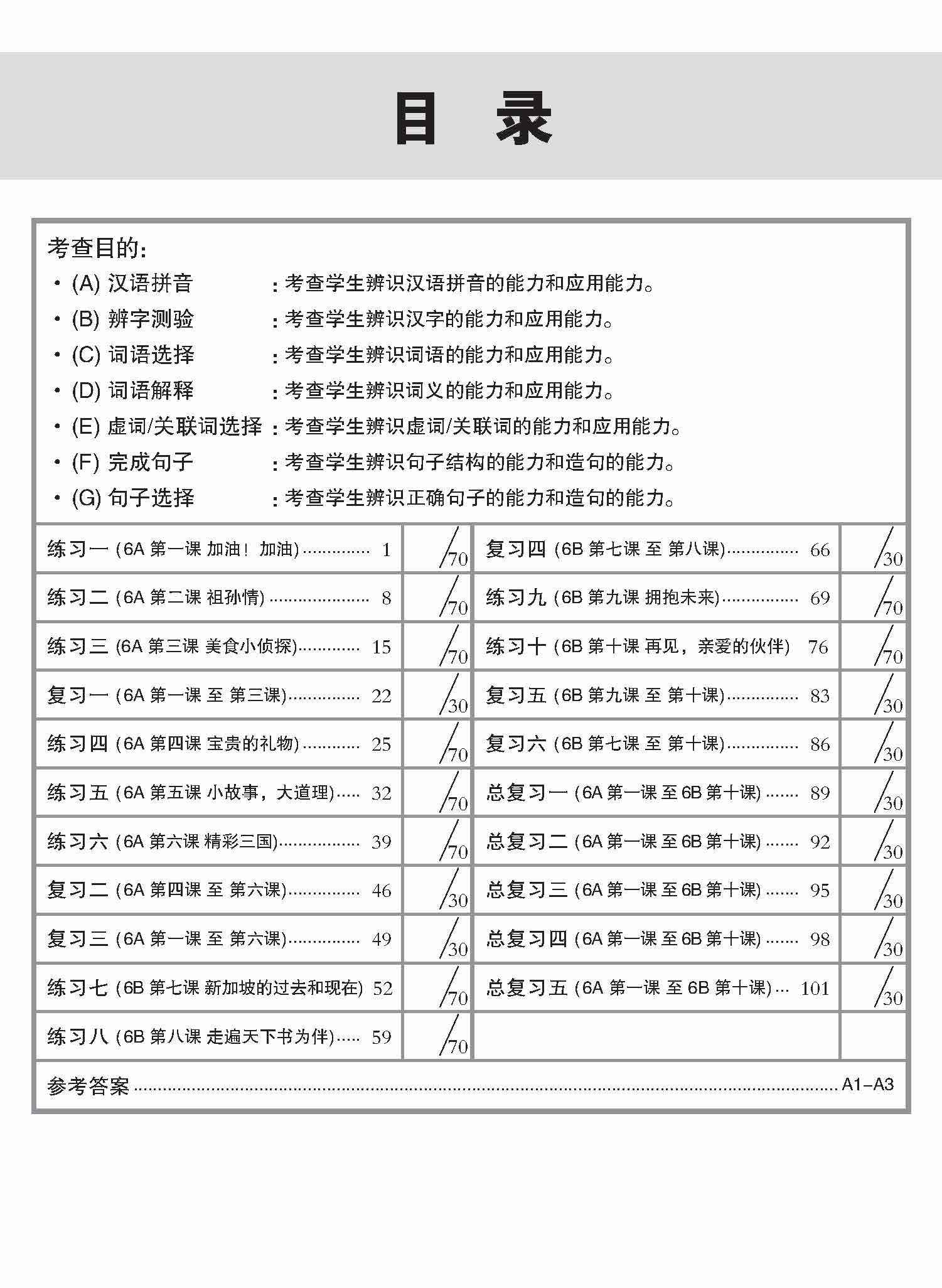 新编 攻克 小六华文 语文应用 6A/6B / Conquer Primary Six Chinese Language and Usage 6A/6B