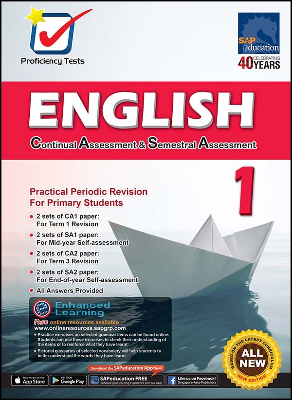 Proficiency Tests English Continual Assessment & Semestral Assessment 1