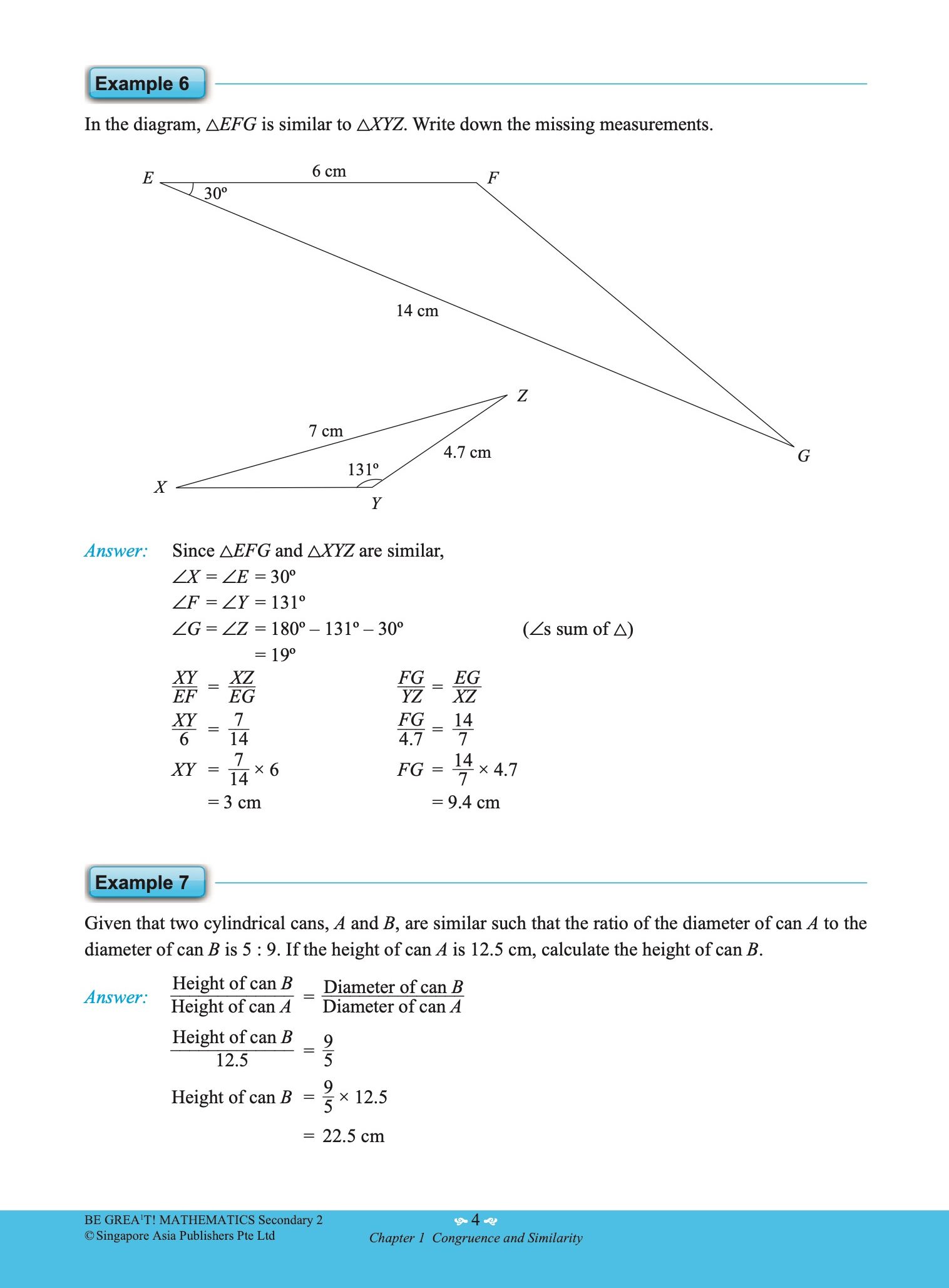 be GREAT at MATHEMATICS Secondary 2