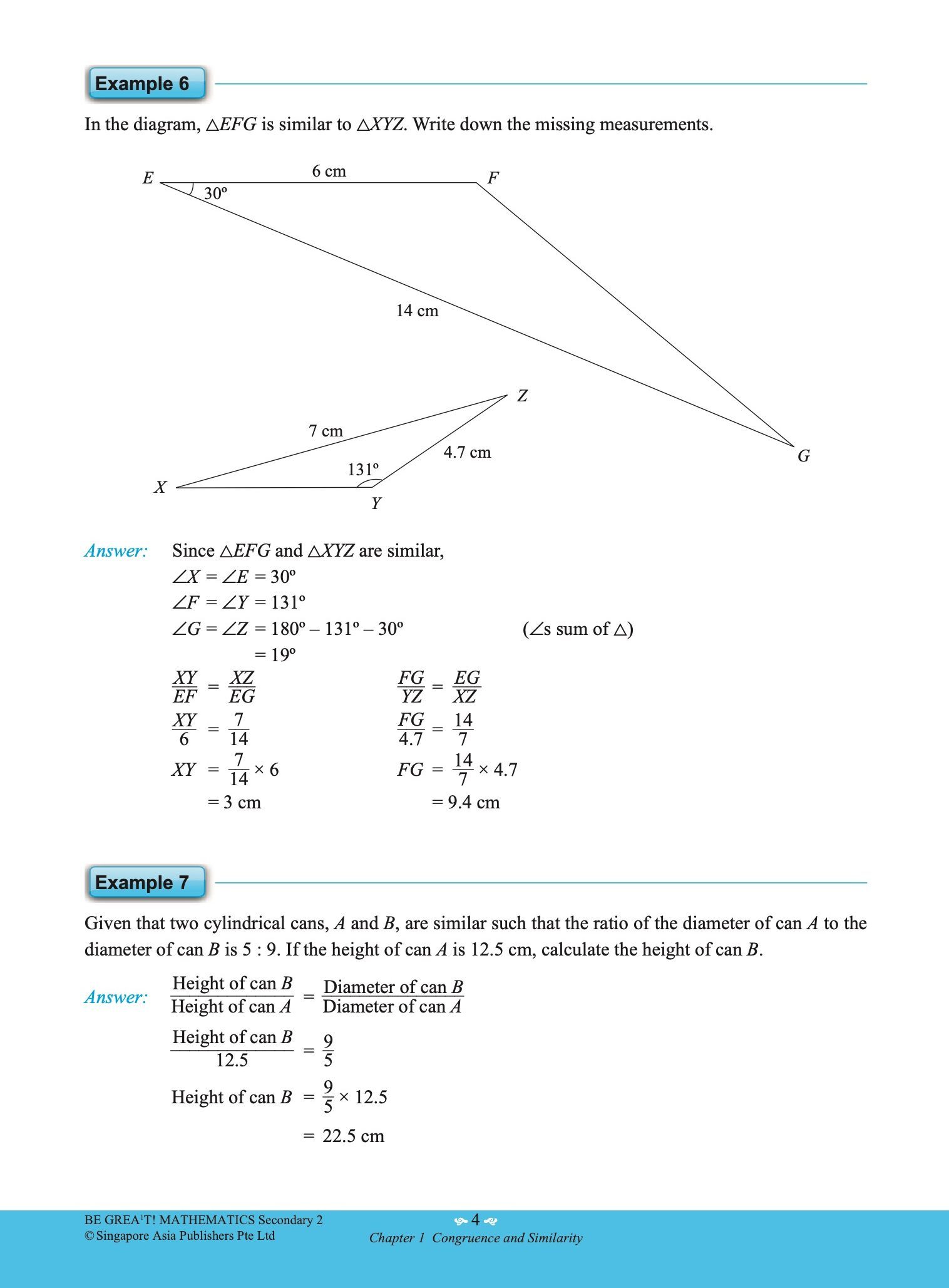 be GREAT at MATHEMATICS Secondary 2