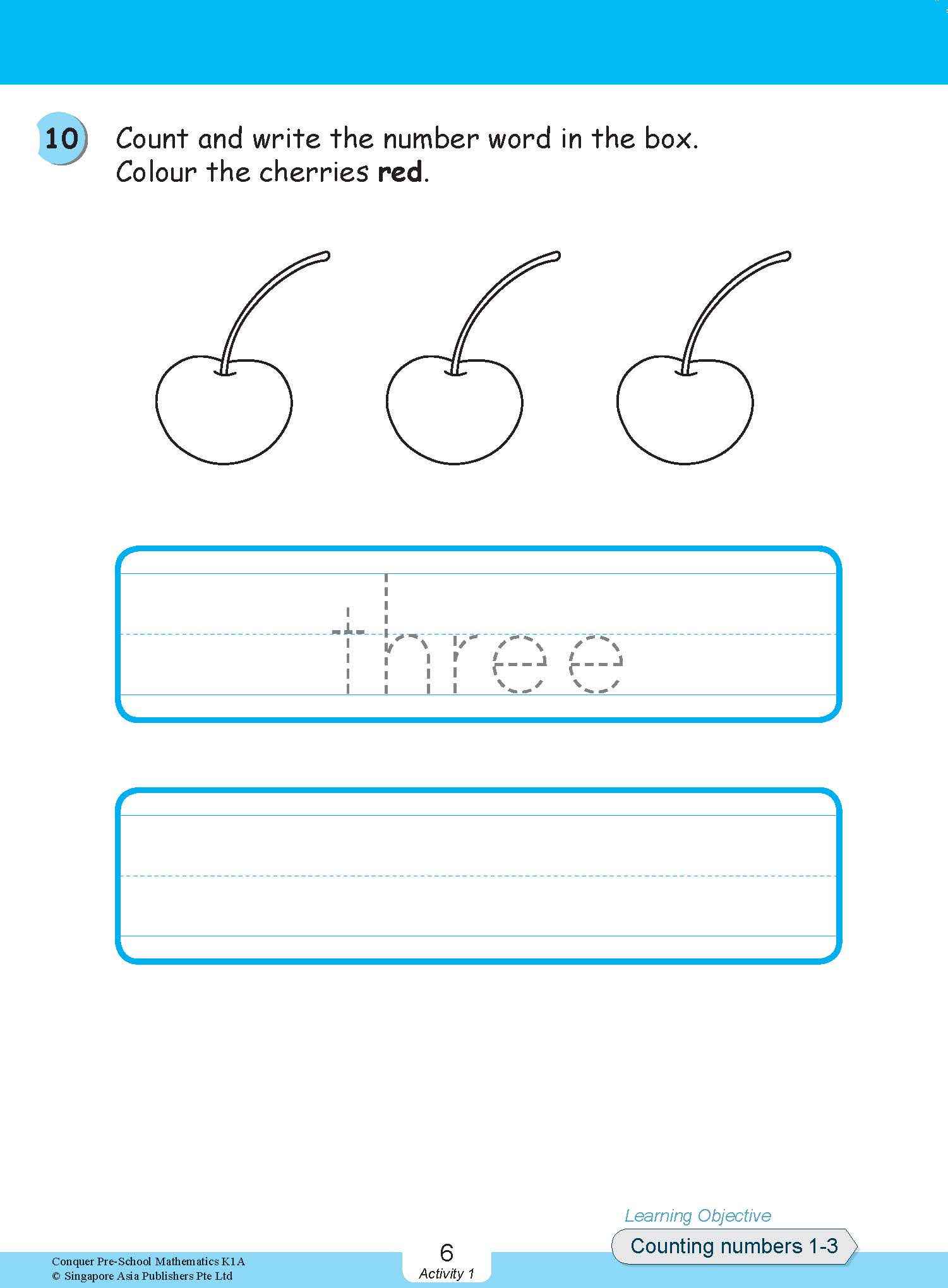 Conquer Pre-School Mathematics K1A