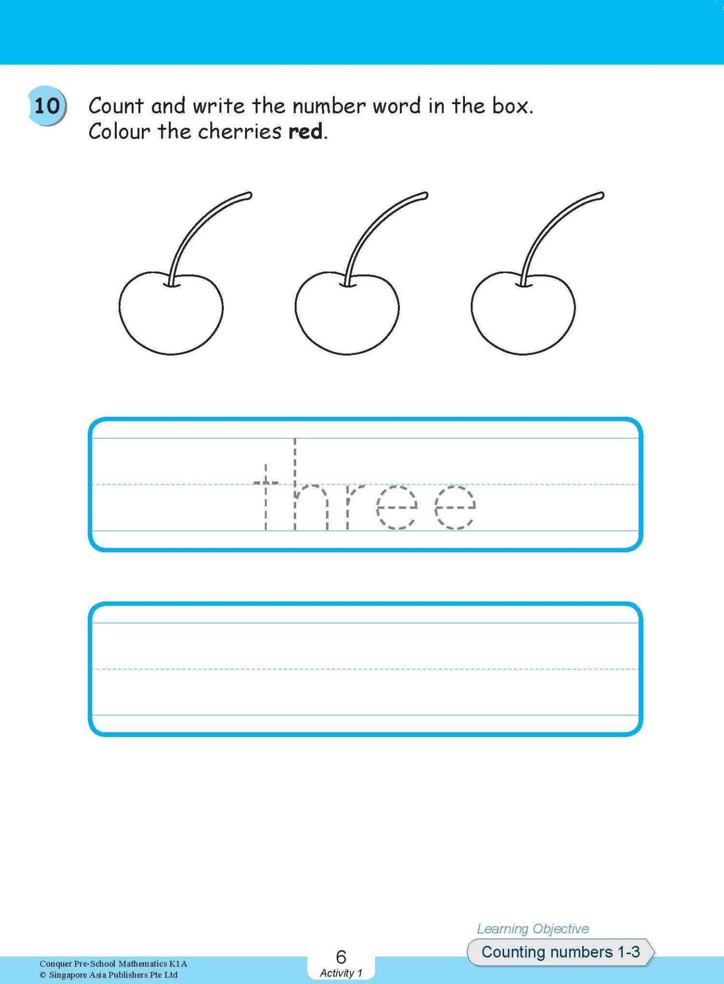 Conquer Pre-School Mathematics K1A