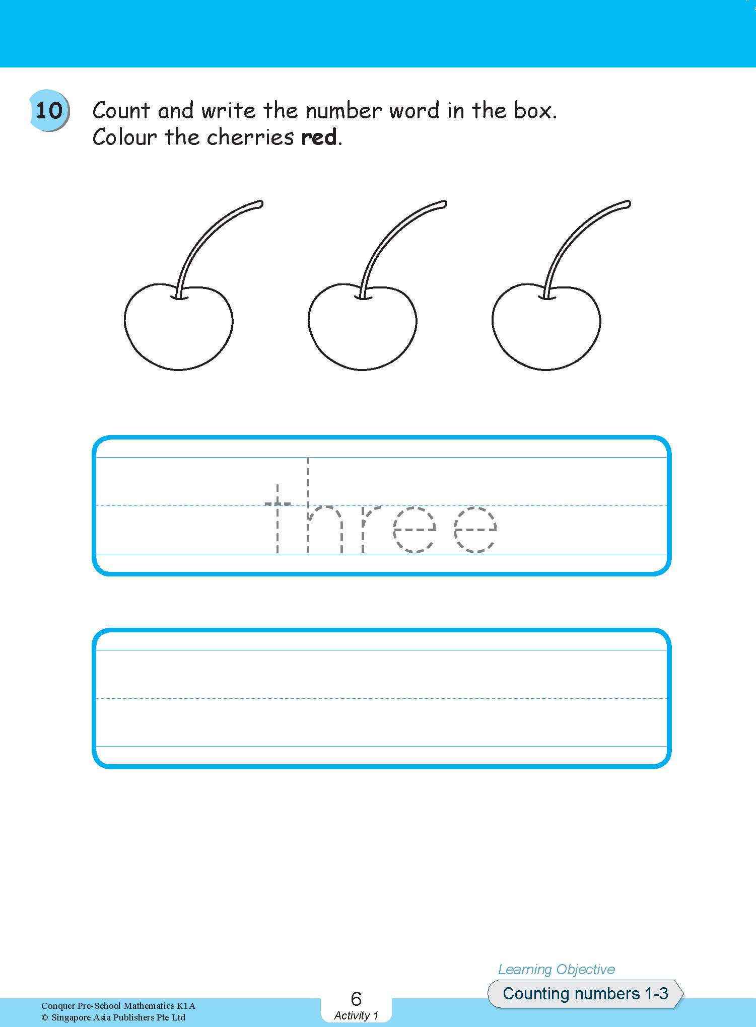 Conquer Pre-School Mathematics K1A