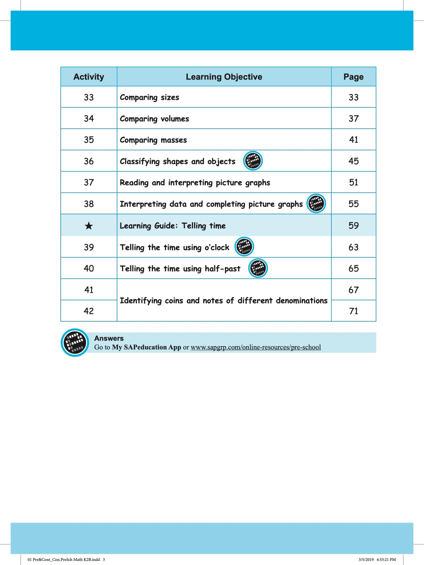 Conquer Pre-School Mathematics Kindergarten 2B
