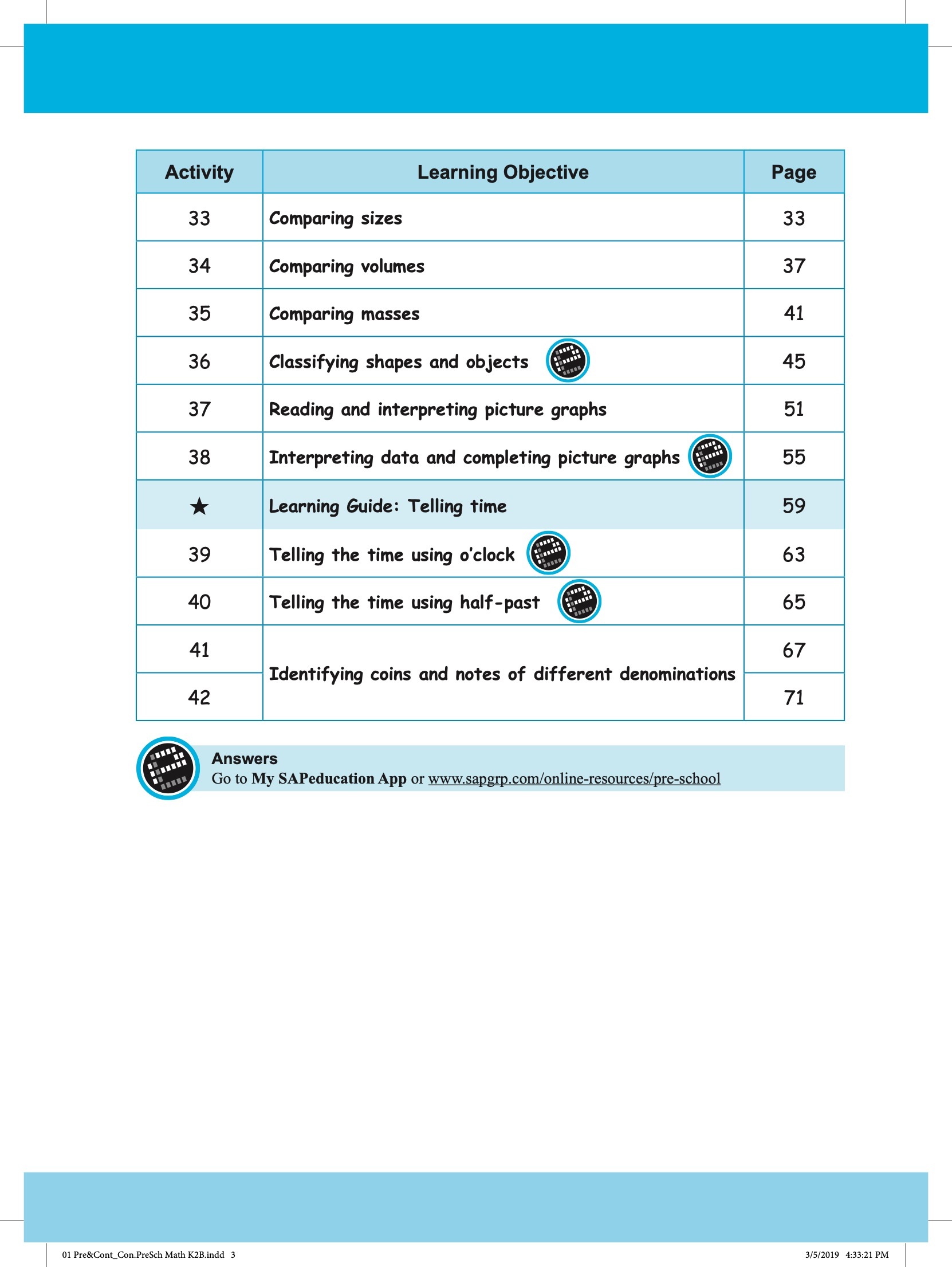Conquer Pre-School Mathematics Kindergarten 2B