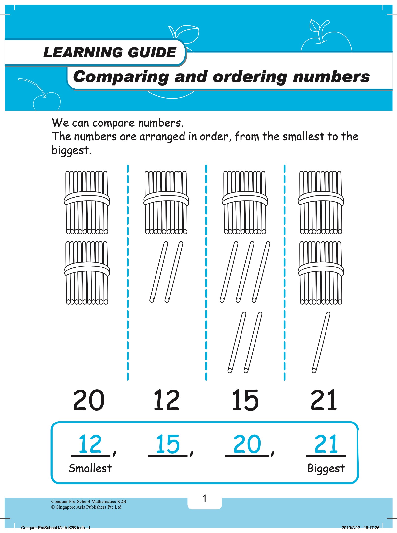 Conquer Pre-School Mathematics Kindergarten 2B