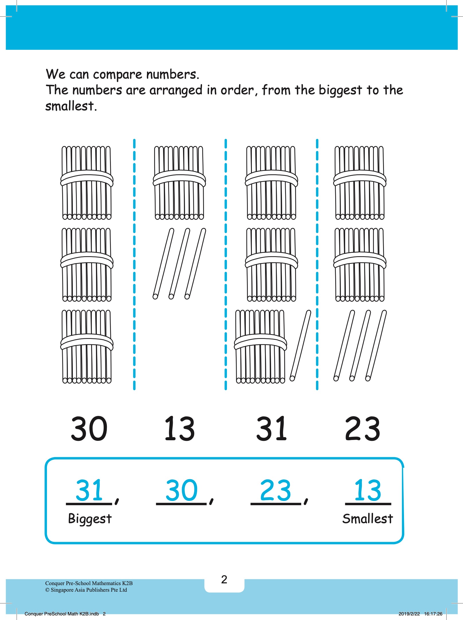 Conquer Pre-School Mathematics Kindergarten 2B