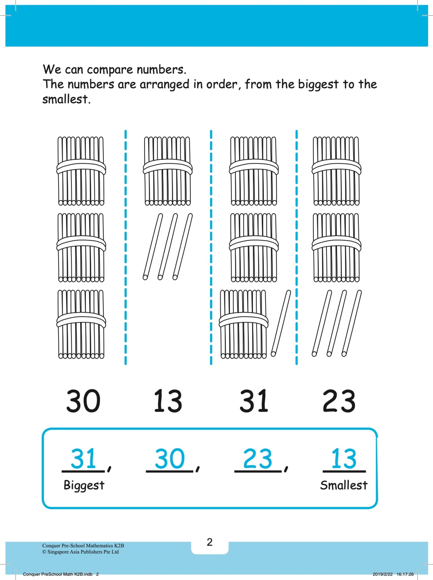 Conquer Pre-School Mathematics Kindergarten 2B