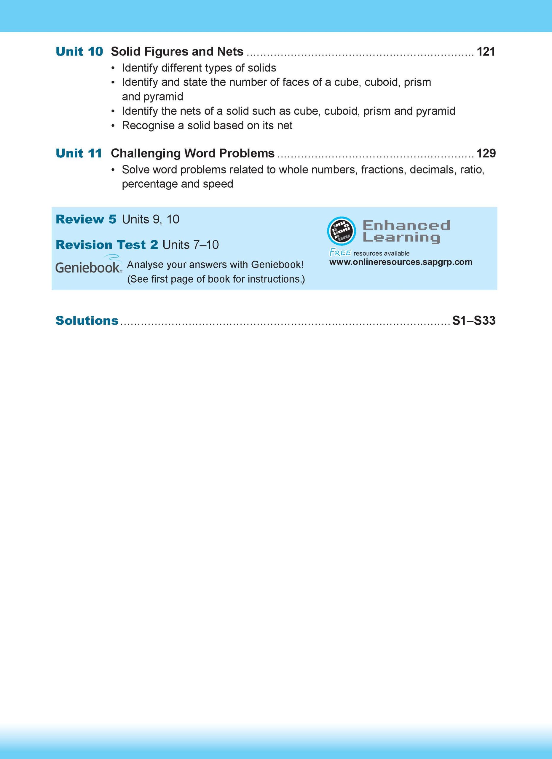 Learning Mathematics For Primary Levels 6 + Geniebook