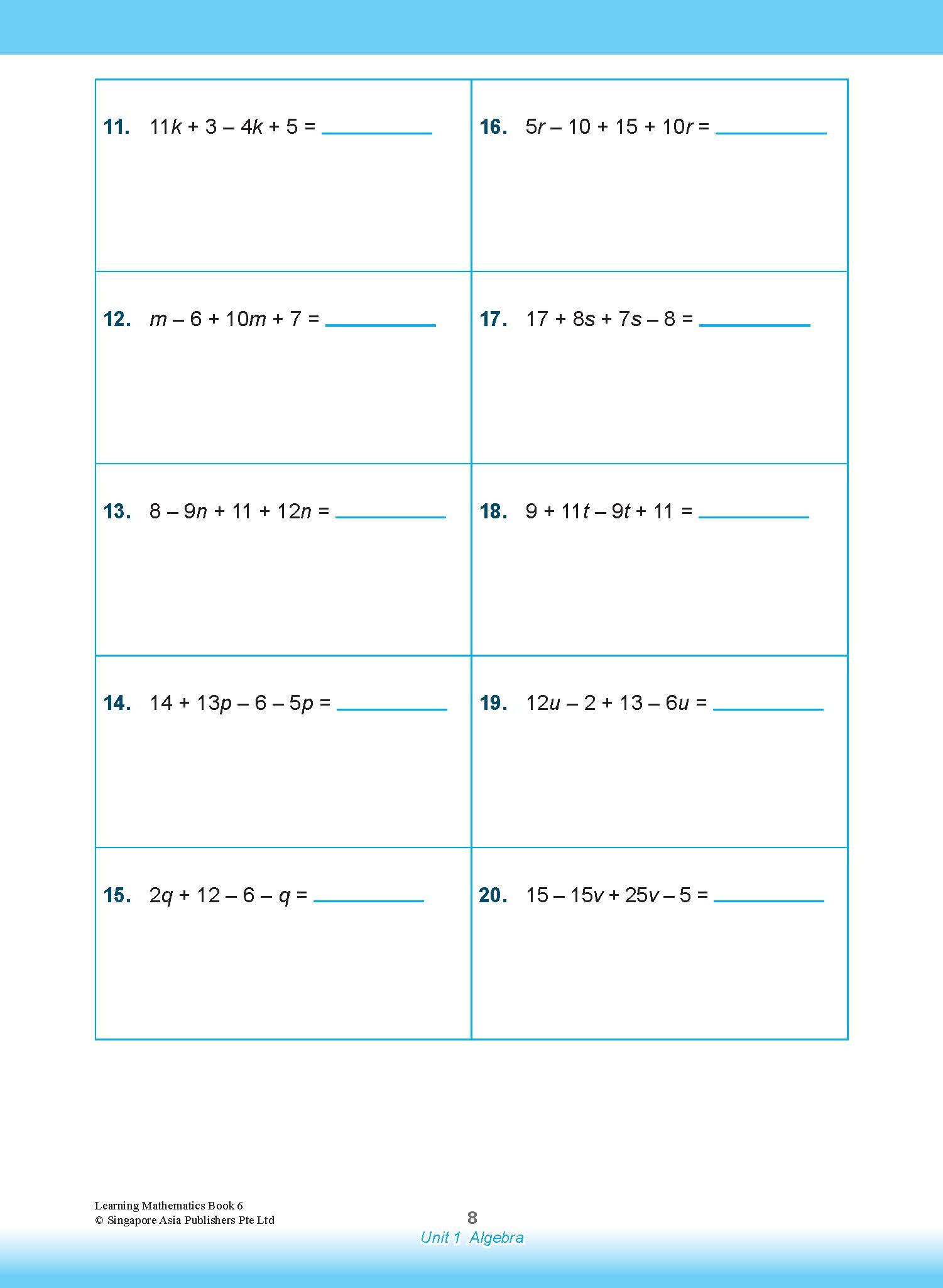 Learning Mathematics For Primary Levels 6 + Geniebook