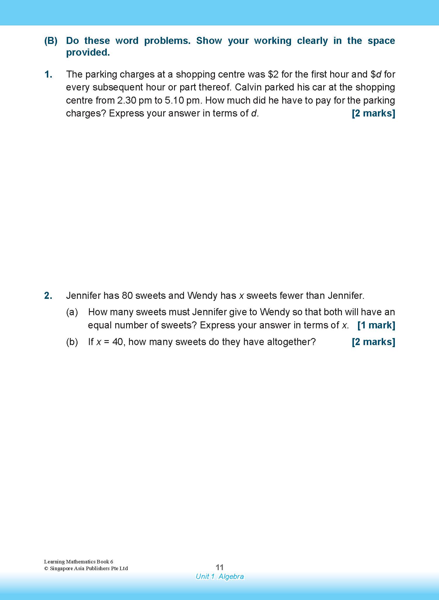 Learning Mathematics For Primary Levels 6 + Geniebook
