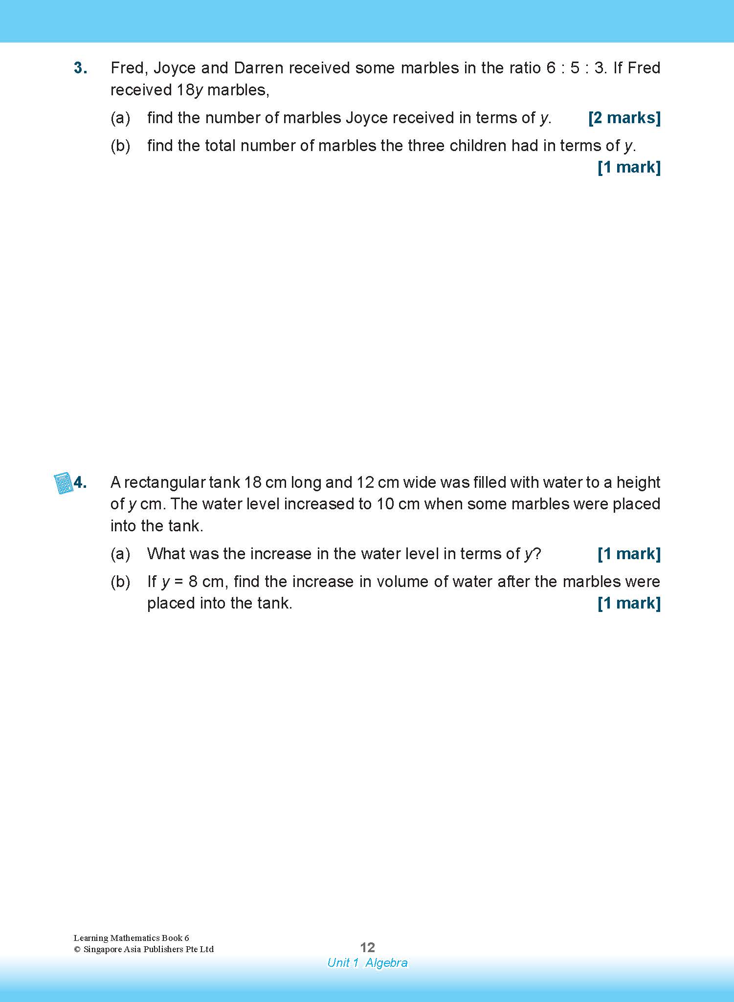Learning Mathematics For Primary Levels 6 + Geniebook