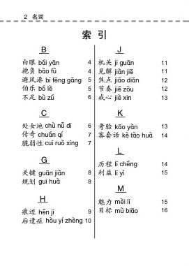 O-Level 高级华文分类热门必考词语 (Popular and Commonly Tested Vocabulary For O-Level Higher Chinese)