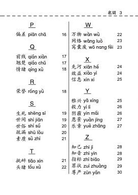 O-Level 高级华文分类热门必考词语 (Popular and Commonly Tested Vocabulary For O-Level Higher Chinese)
