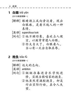 O-Level 高级华文分类热门必考词语 (Popular and Commonly Tested Vocabulary For O-Level Higher Chinese)
