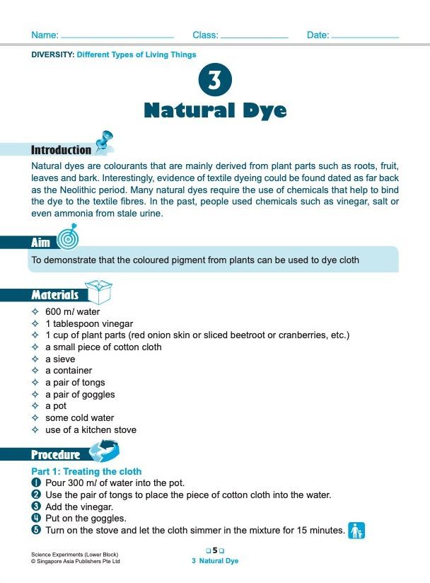SCIENCE EXPERIMENTS INVESTIGATE . OBSERVE . EVALUATE Lower Block 3/4