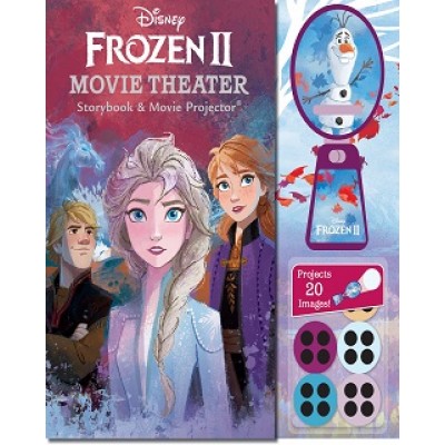 Disney Frozen 2 Movie Theatre Storybook and Movie Projector