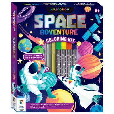 Kaleidoscope Coloring Space Adventure Kit