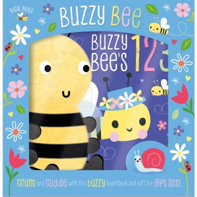 Busy Bees Buzzy Bee Book & Plush Box Set