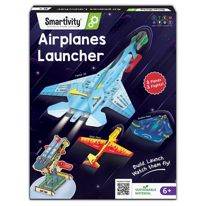 Airplanes Launchers | 6 - 12 years | DIY STEM Construction Toy