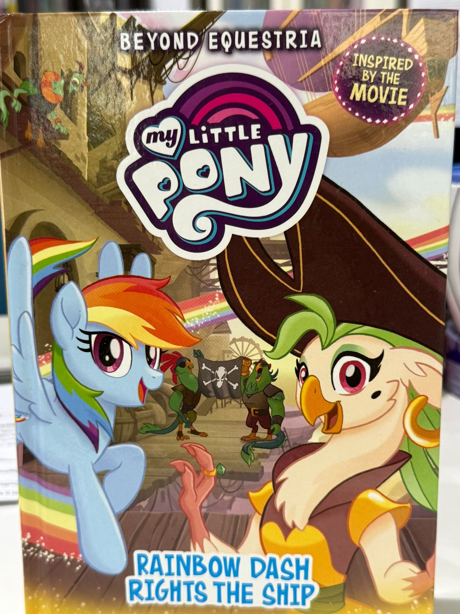 My Little Pony - Rainbow Dash Rights The Ship