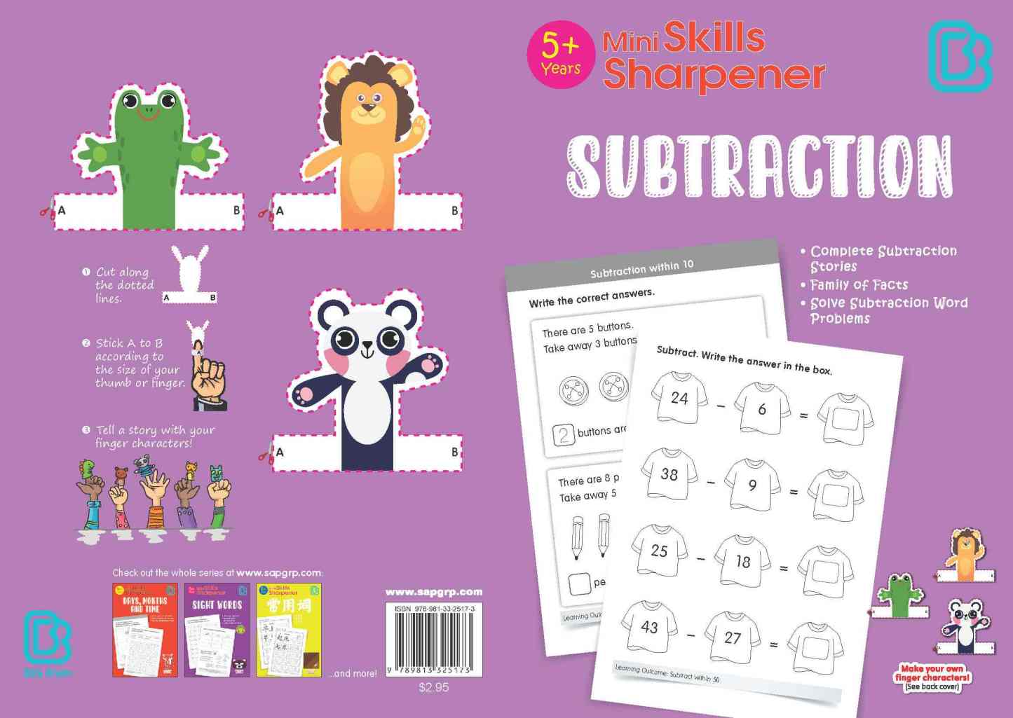 Mini Skills Sharpener SUBTRACTION (5+ Years)