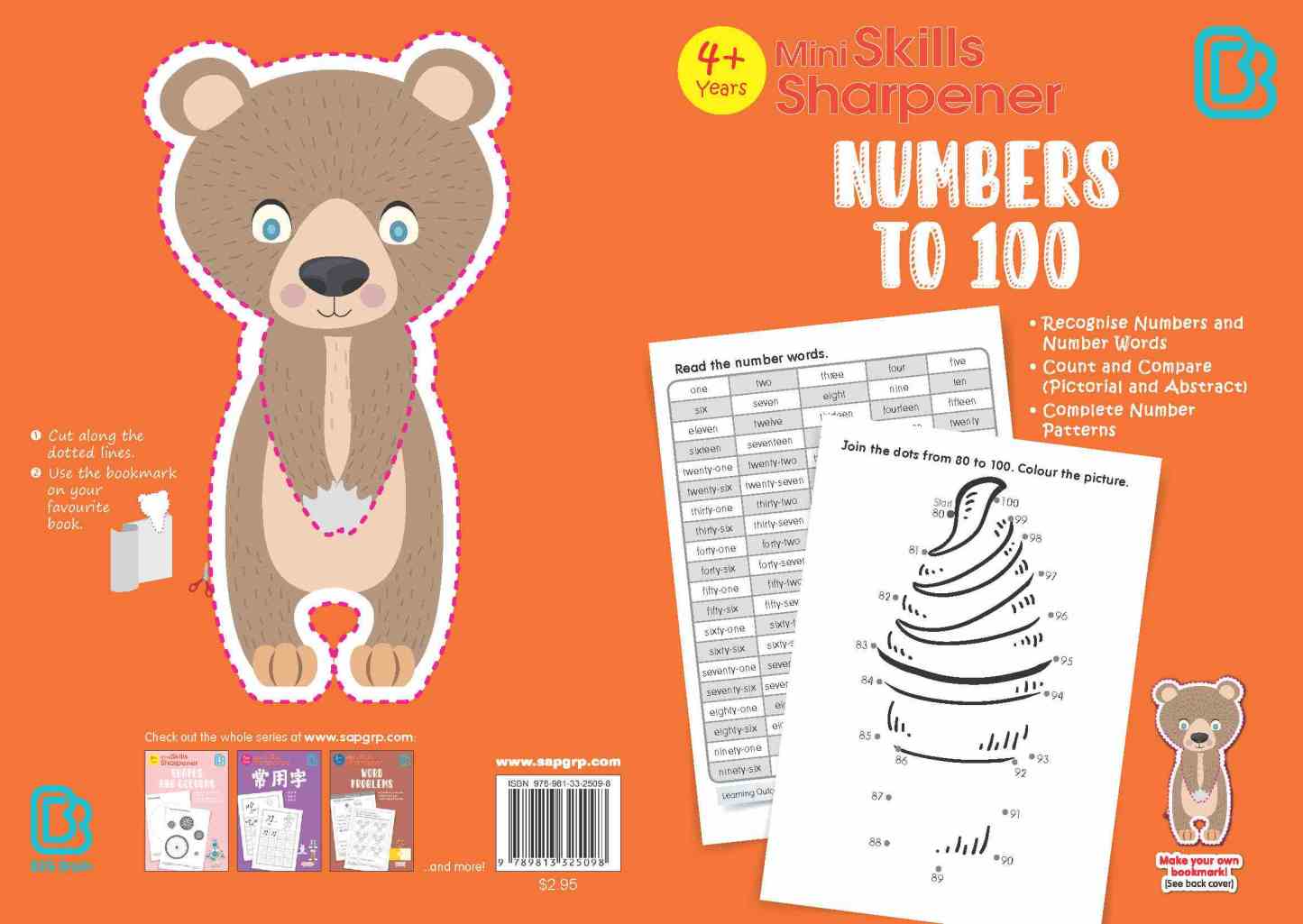 Mini Skills Sharpener NUMBERS 1 TO 100 (4+ Years)