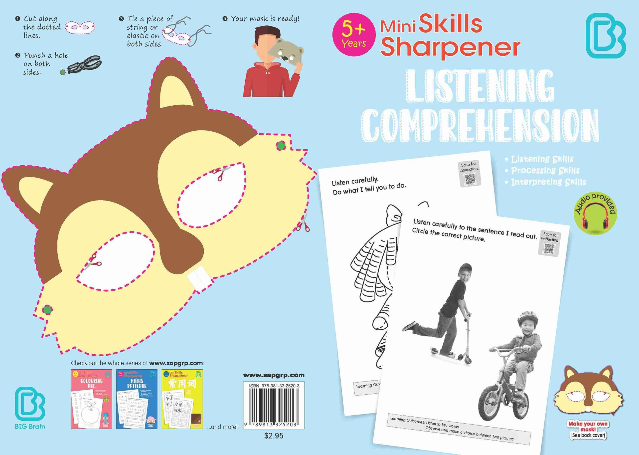 Mini Skills Sharpener LISTENING COMPREHENSION (5+ Years)