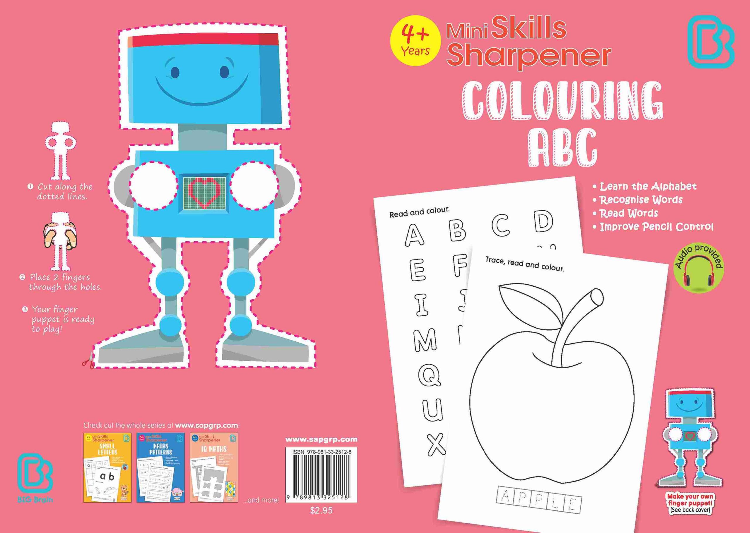 Mini Skills Sharpener COLOURING ABC (4+ Years)