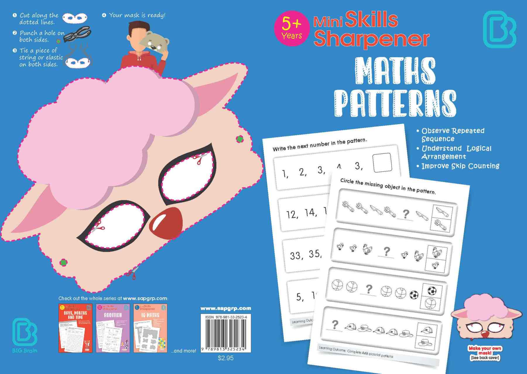 Mini Skills Sharpener MATHS PATTERNS (5+ Years)