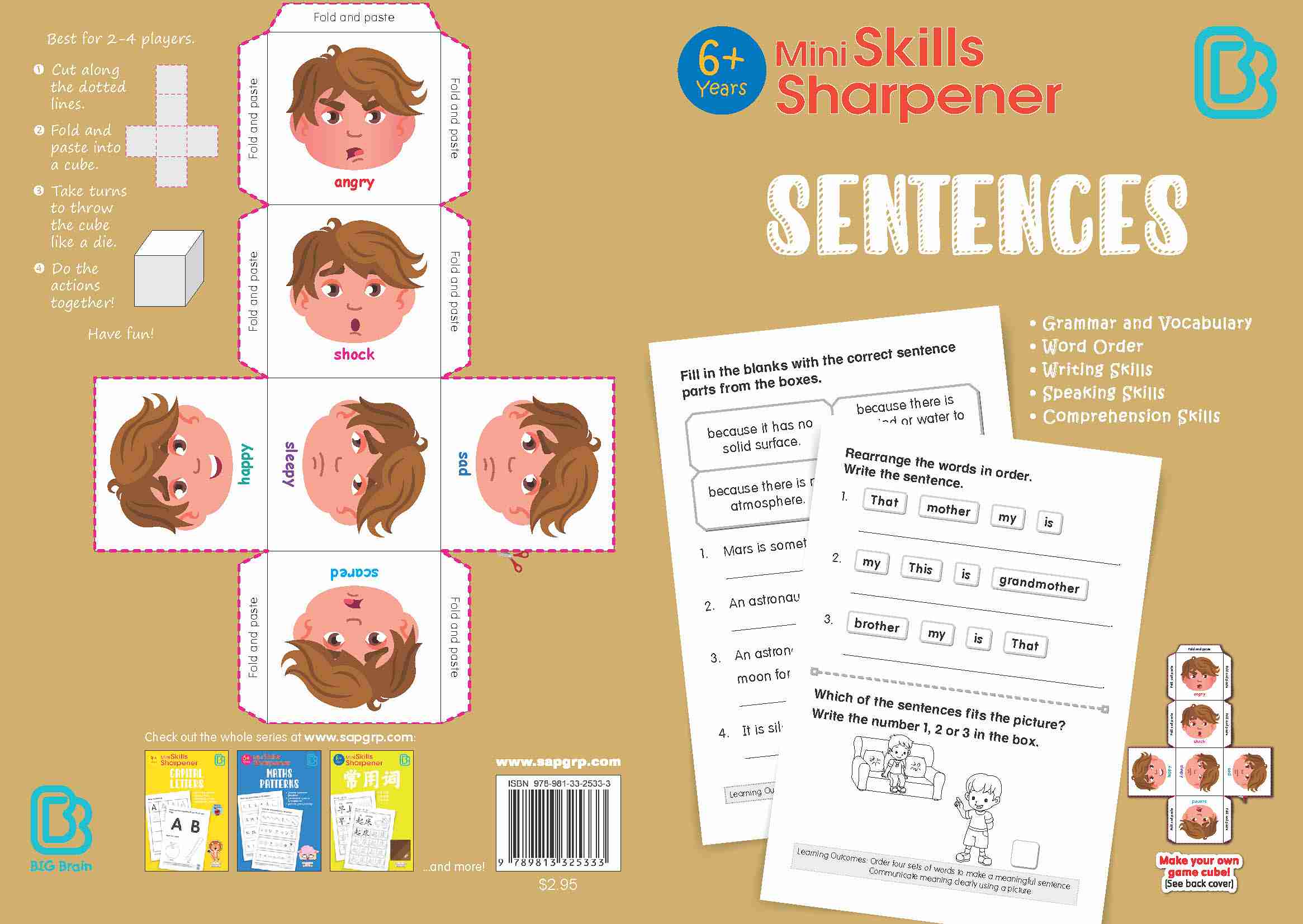 Mini Skills Sharpener SENTENCES (6+ Years)
