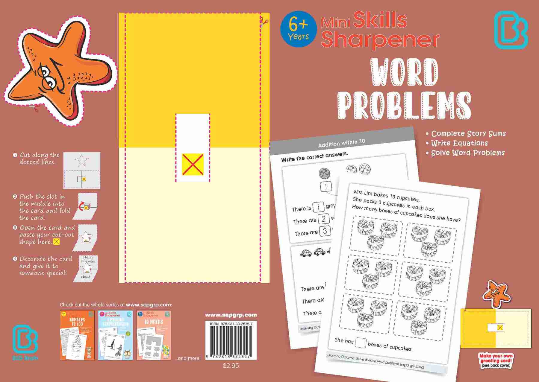 Mini Skills Sharpener WORD PROBLEMS (6+ Years)