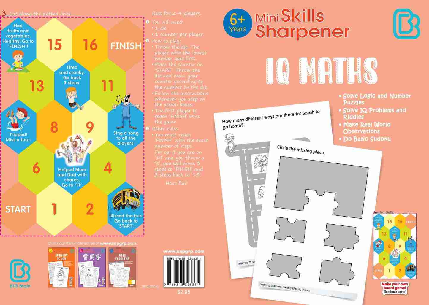 Mini Skills Sharpener IQ MATHS (6+ Years)