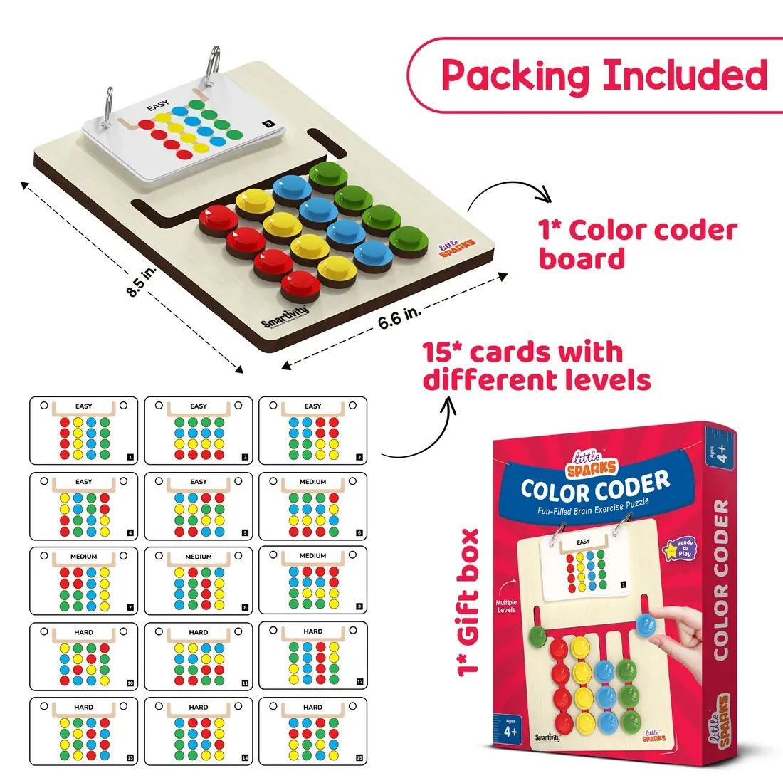 Color Coder | DIY Activity Kit | 3+ Years