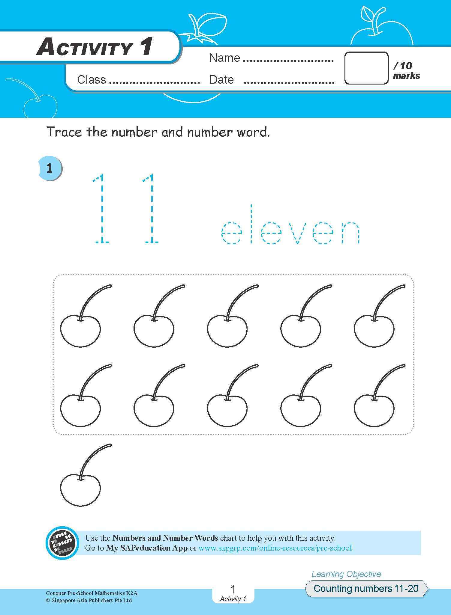 Conquer Pre-School Mathematics K2A