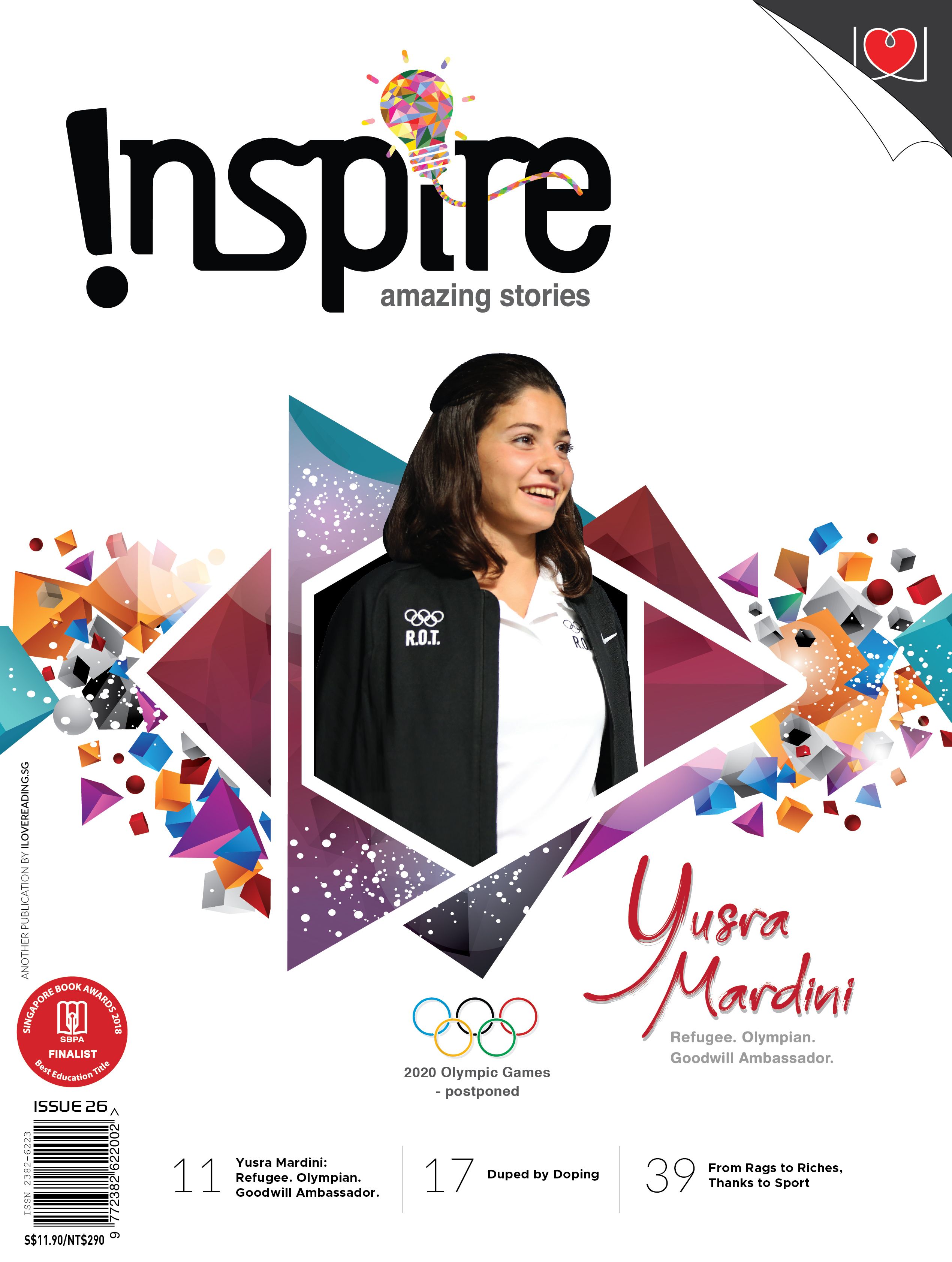 Inspire Magazine Assorted Collection [SET B]: 4 single issues (for 12+ y/o)