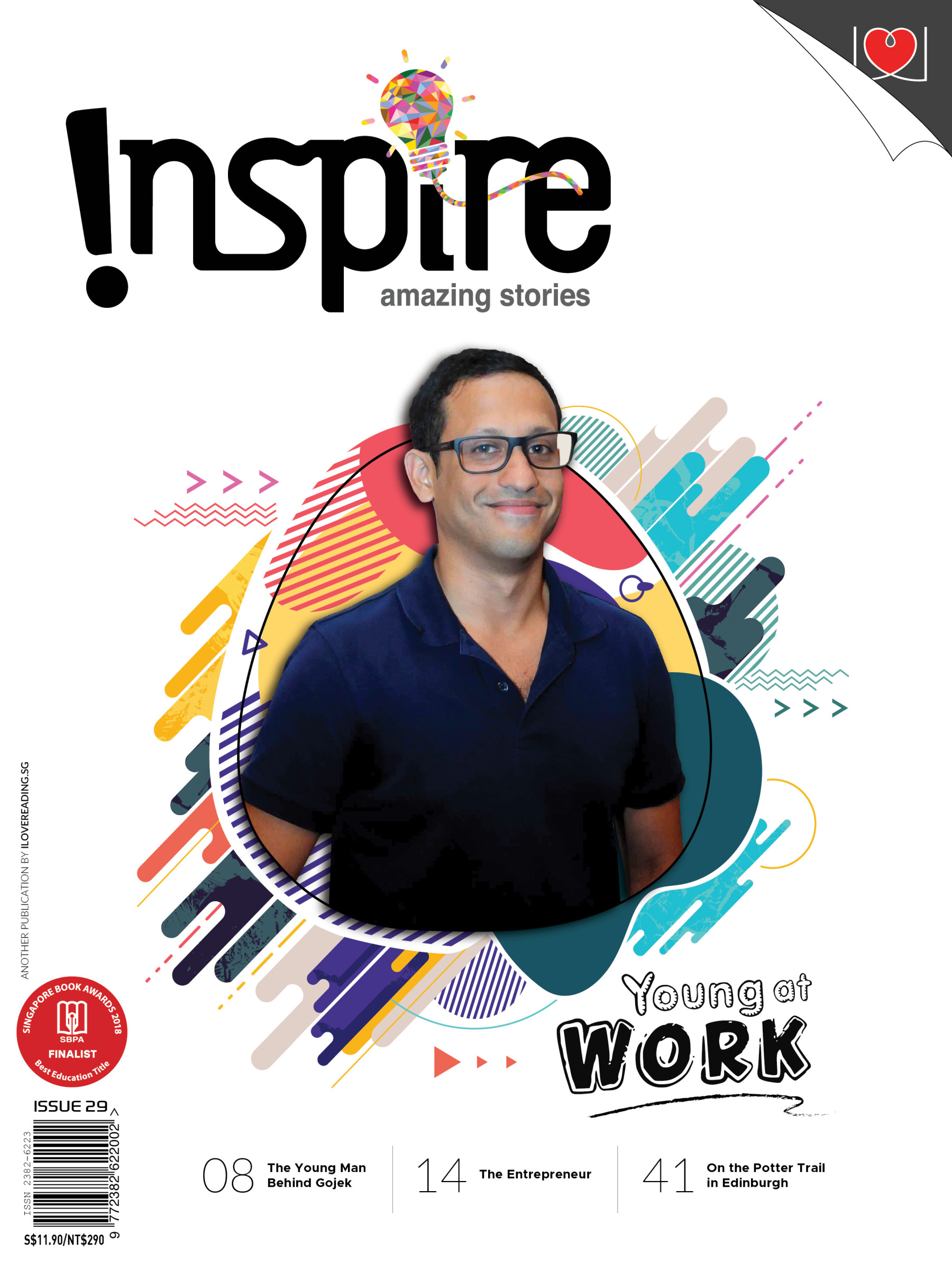 Inspire Magazine Assorted Collection [SET C]: 4 single issues (for 12+ y/o)