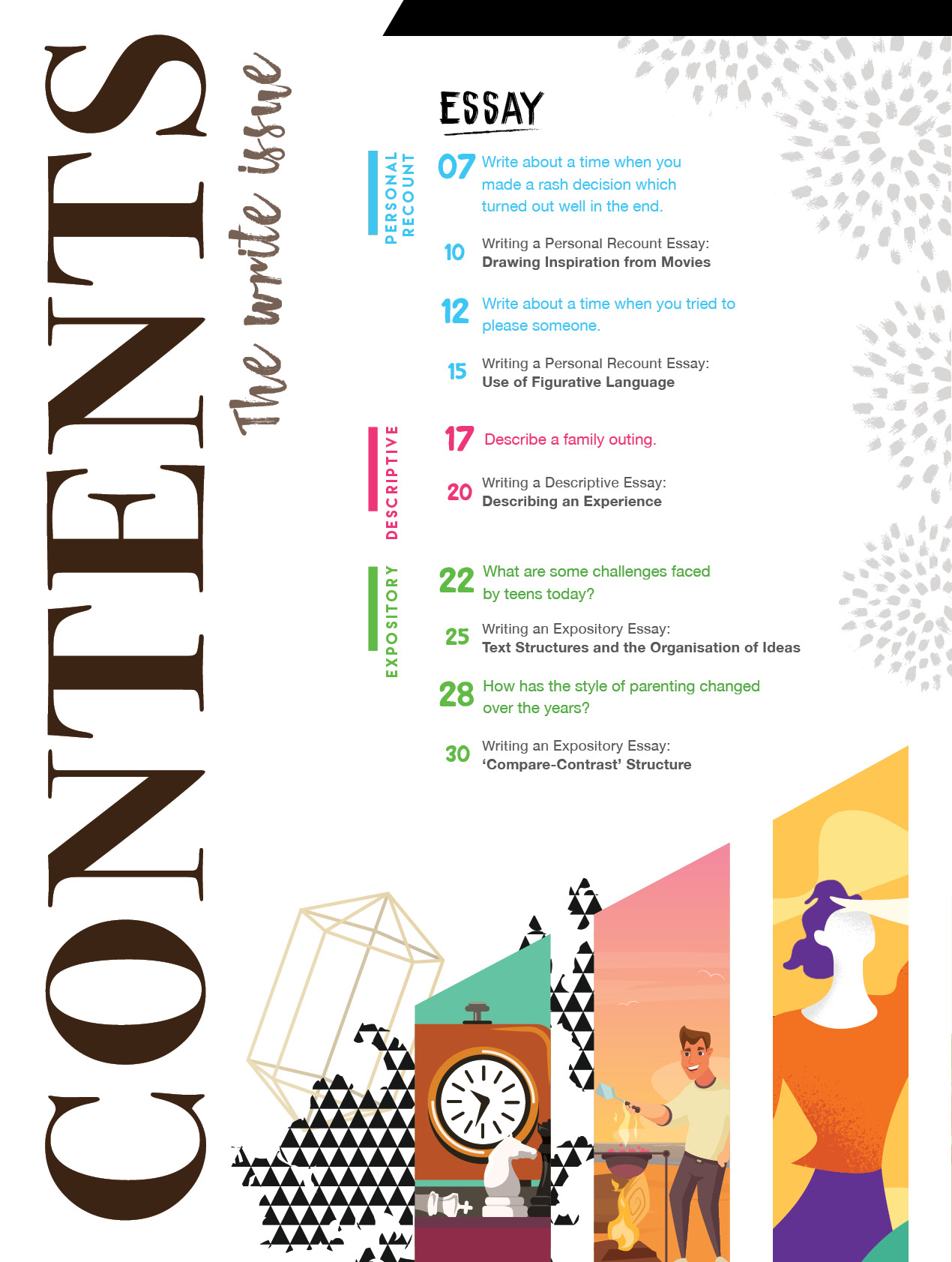 Inspire Magazine Exam Special: 3 double issues (for 12+ y/o)