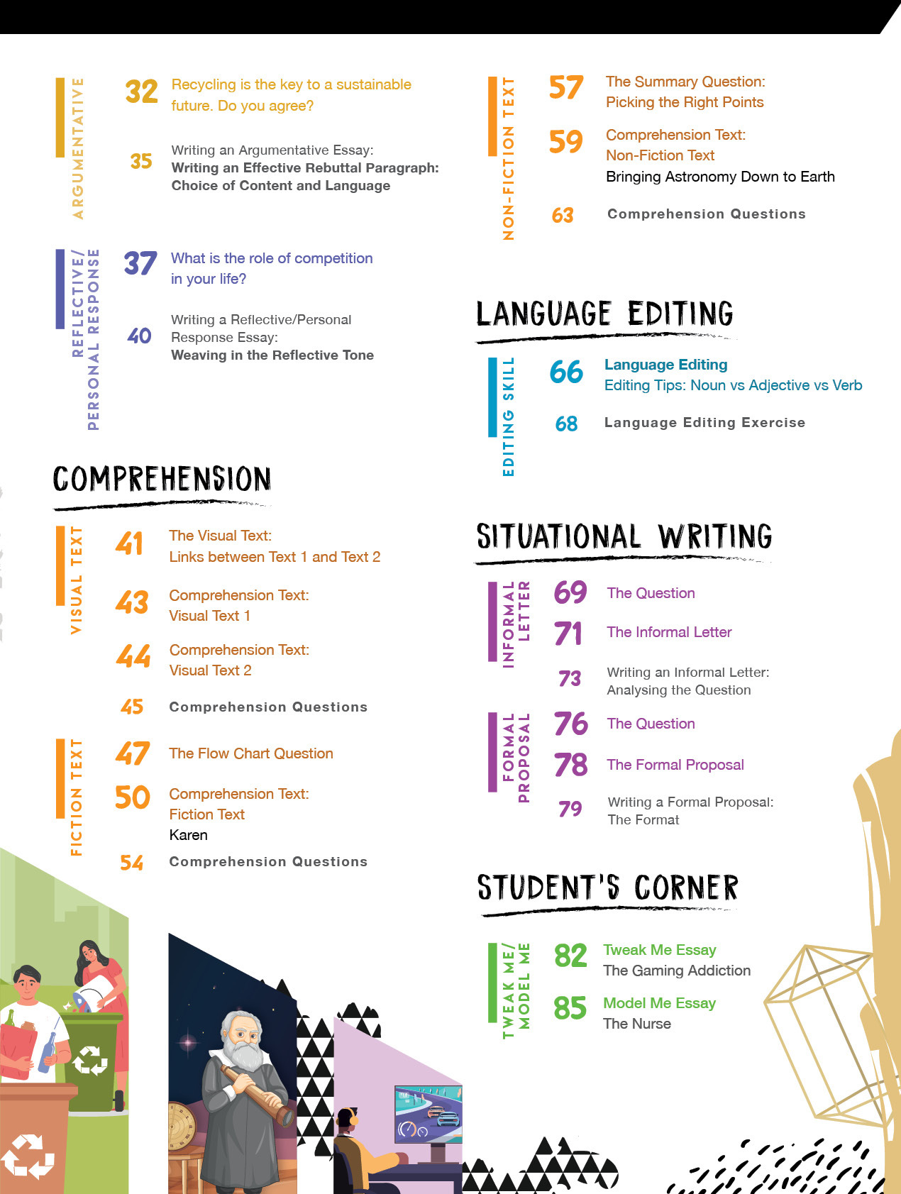 Inspire Magazine Exam Special: 3 double issues (for 12+ y/o)