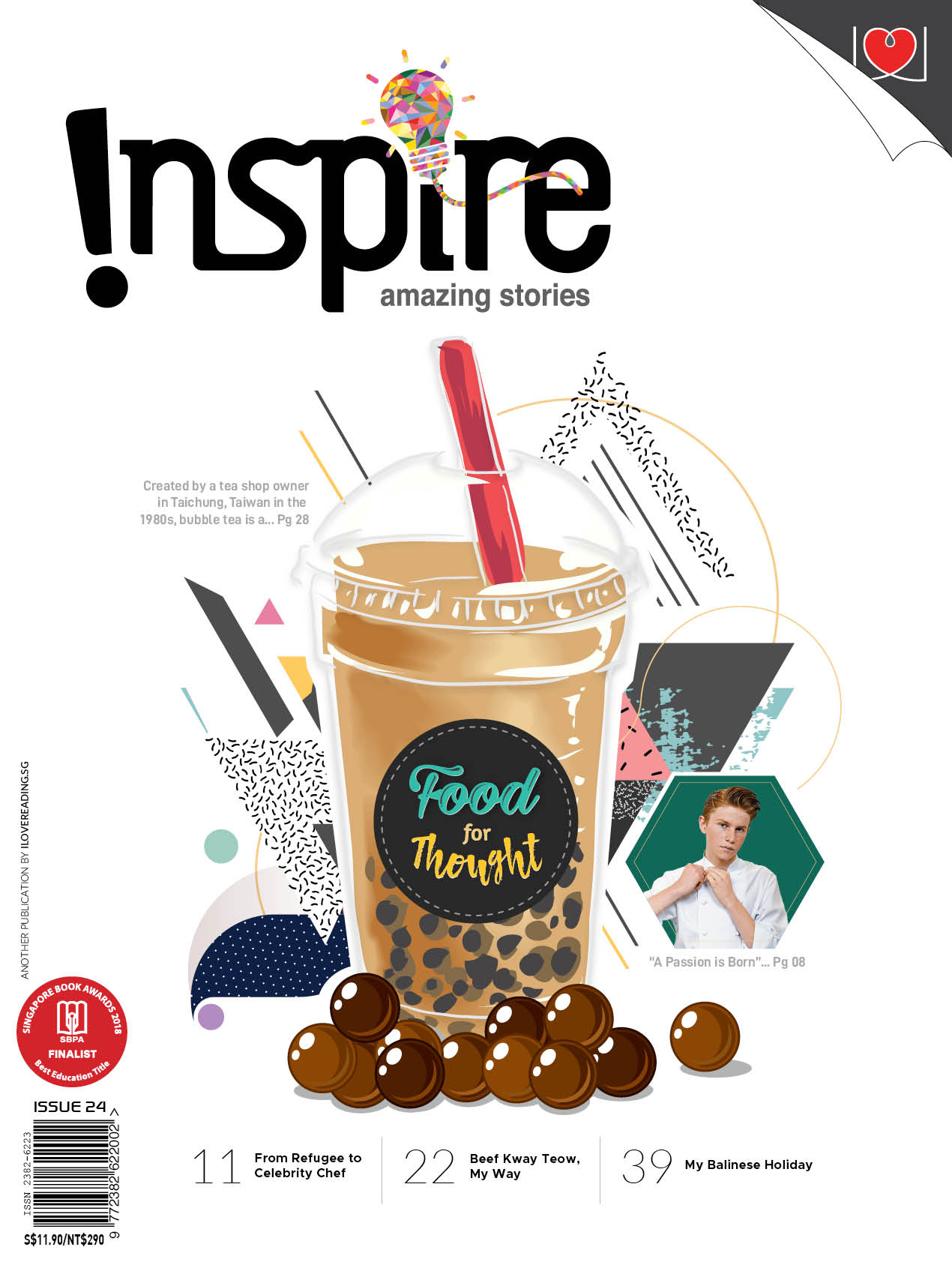 Inspire Magazine Full Suite Collection : 6 single issues + 2 double issues (for 12+ y/o)