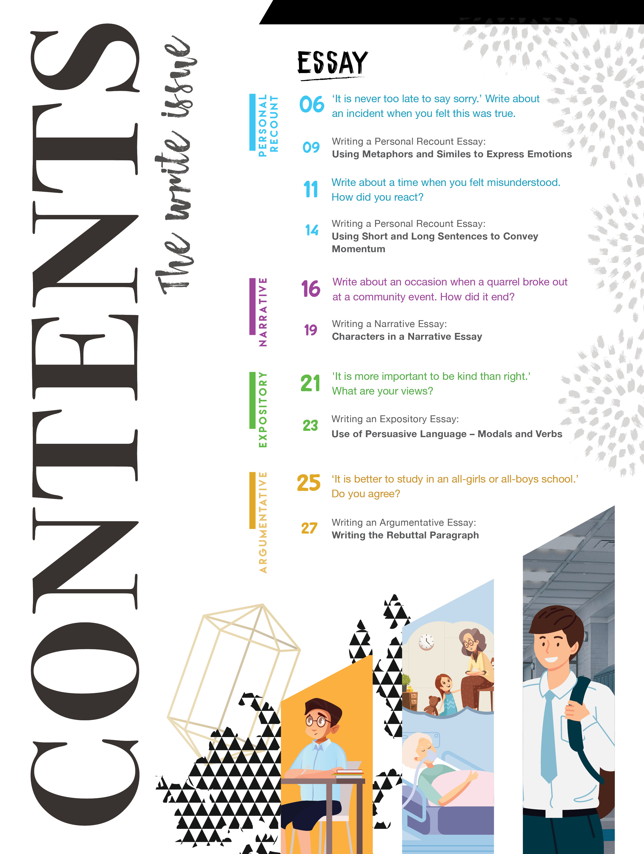 Inspire Magazine Exam Special: 3 double issues (for 12+ y/o)