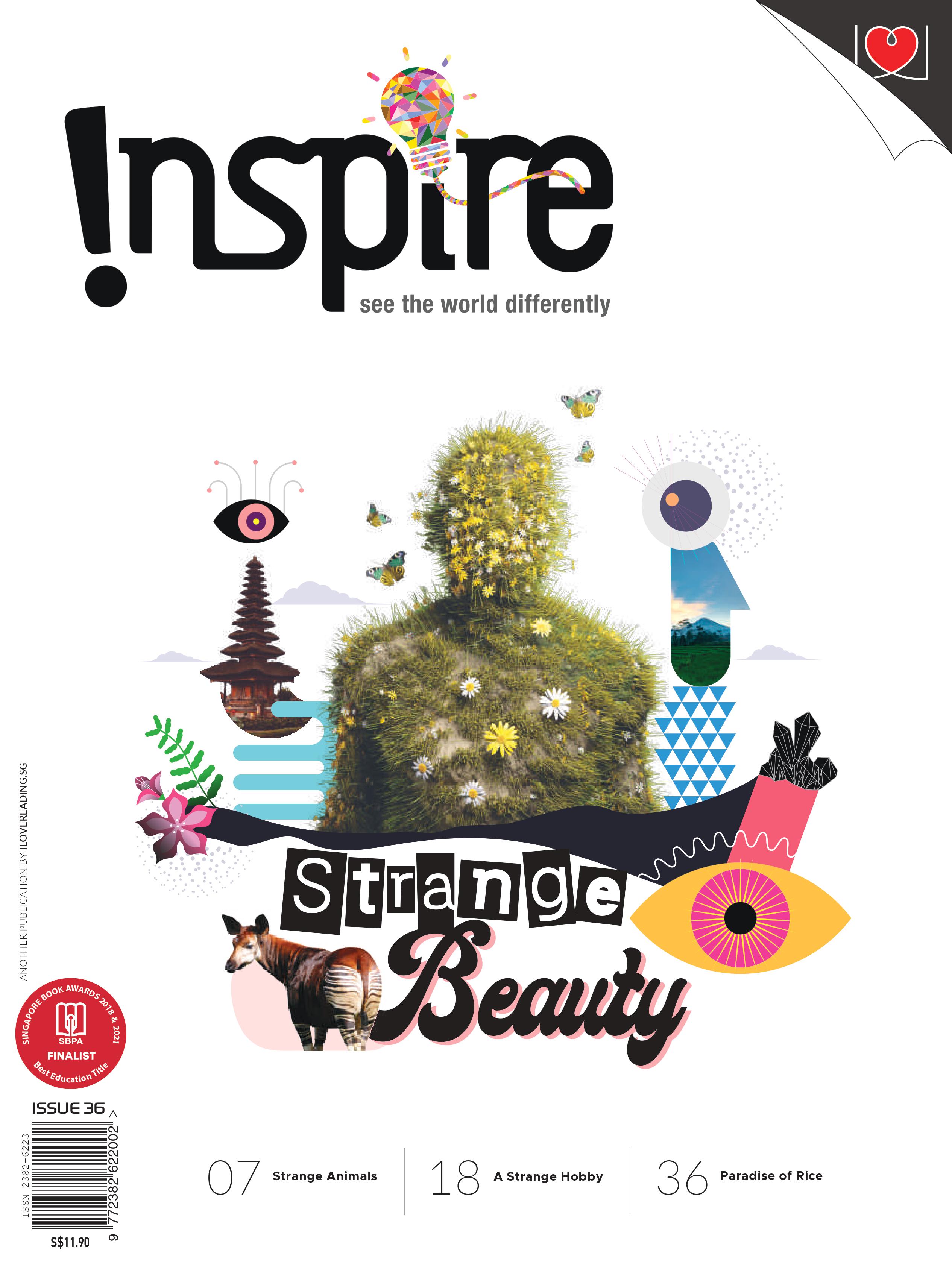Inspire Magazine Assorted Collection [SET C]: 4 single issues (for 12+ y/o)