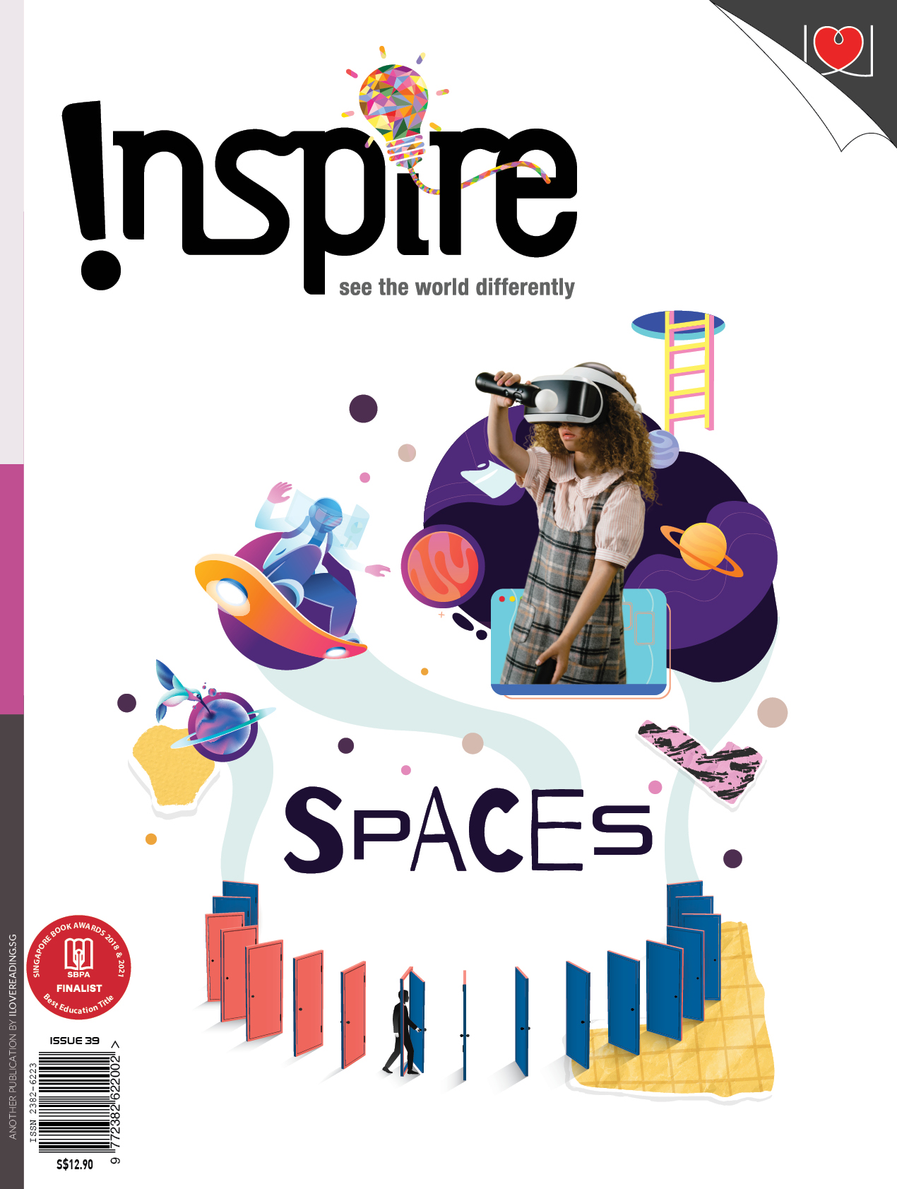 Inspire Magazine Assorted Collection [SET D]: 4 single issues (for 12+ y/o)