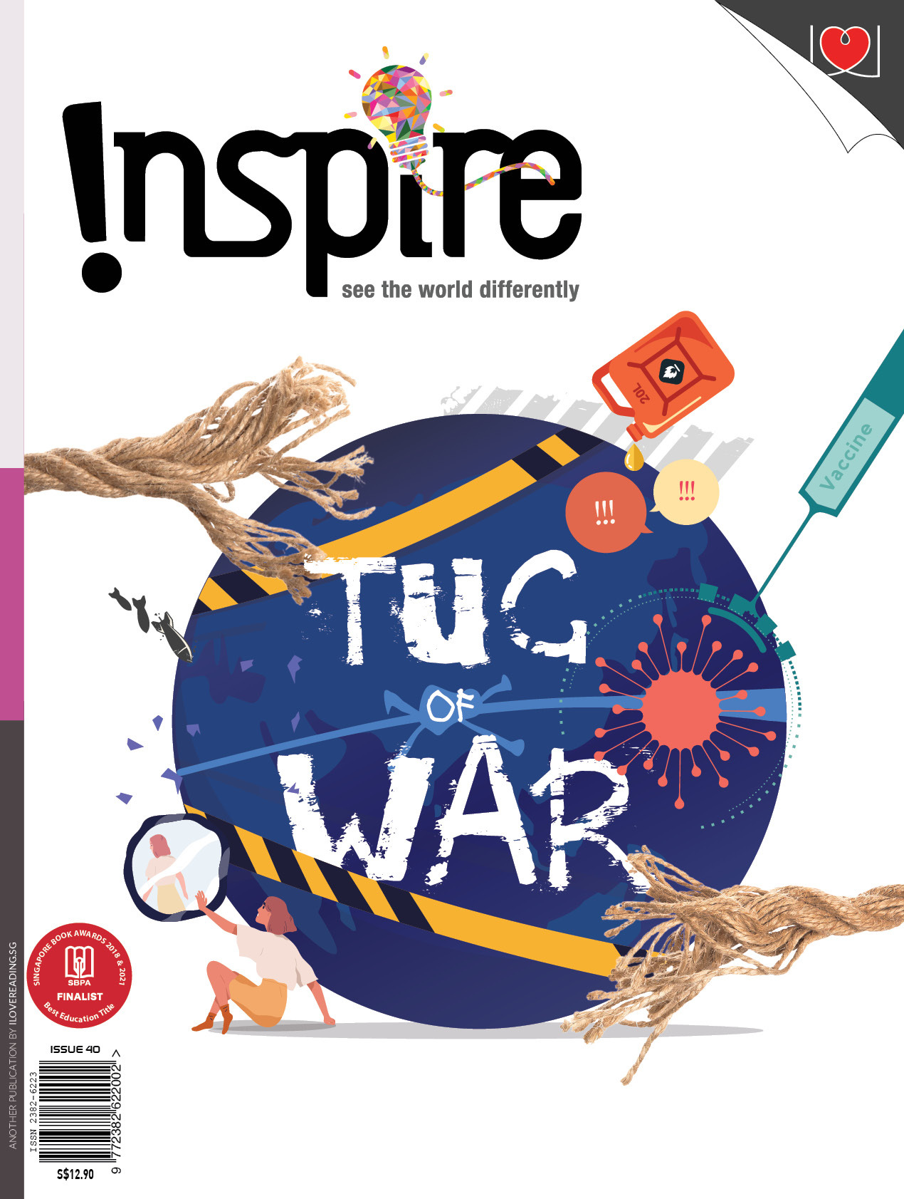 [DIGITAL ONLY] Inspire Magazine 2023: 3 single issues + 1 double issue (for 12+ y/o)