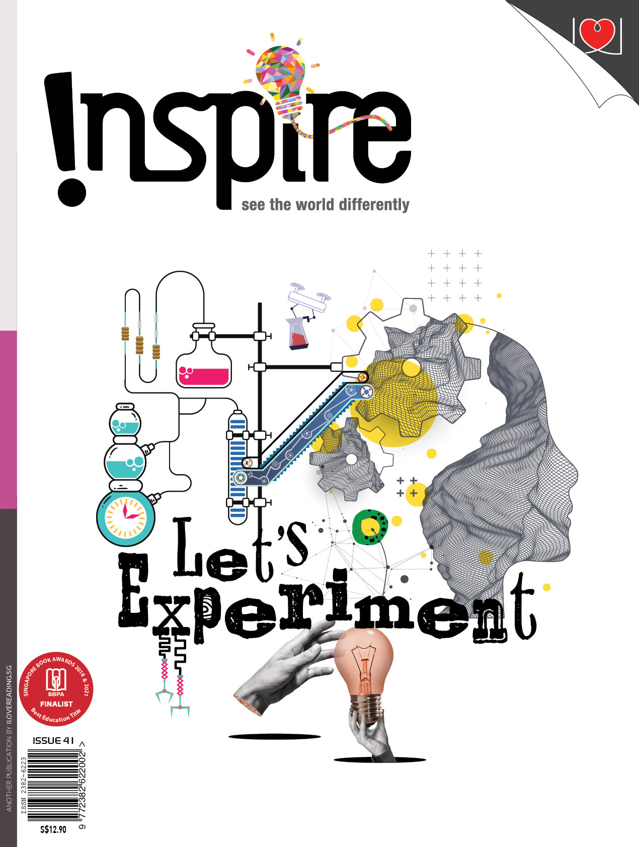 Inspire Magazine Assorted Collection [SET D]: 4 single issues (for 12+ y/o)
