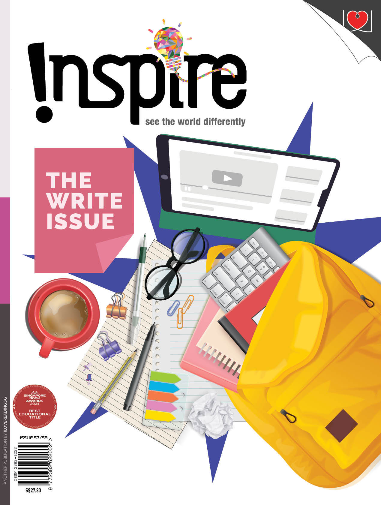 [PRINT ONLY] Inspire Magazine 2026 Edition [Issues 54-56, 57/58] (for 12+ y/o)