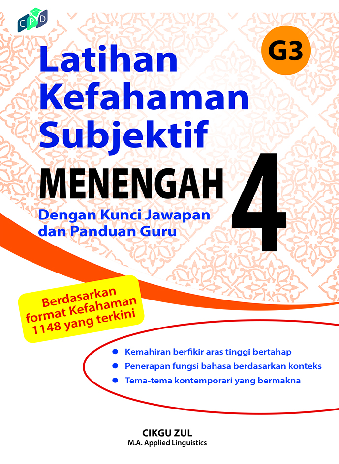 Latihan Kefahaman Subjektif Menengah 4