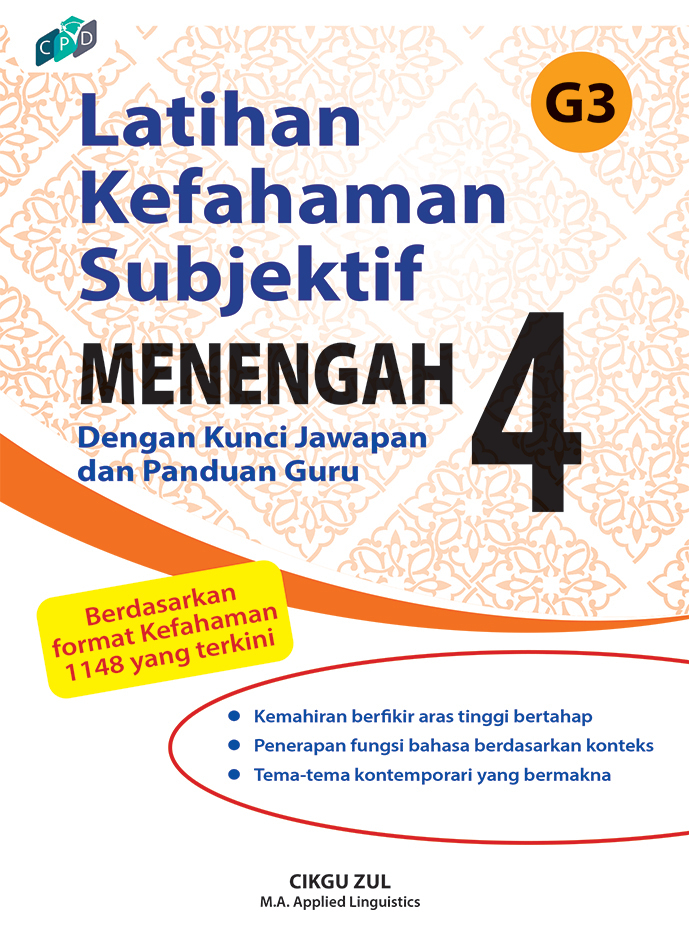 Latihan Kefahaman Subjektif Menengah 4
