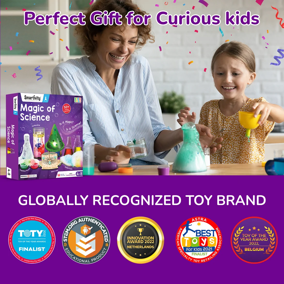 Magic of Science | DIY STEAM Activity Kit | 4 + Years